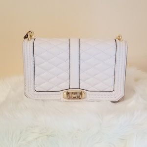 Rebecca Minkoff Chevron Quilted Love Crossbody